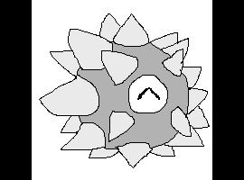 Spikeballclock