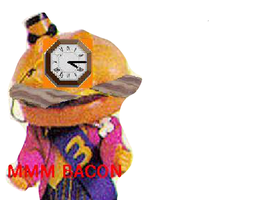 BaconBurgerClock
