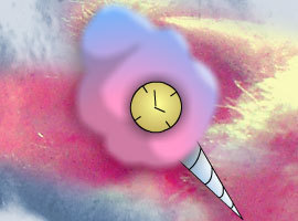 CottonCandyClock